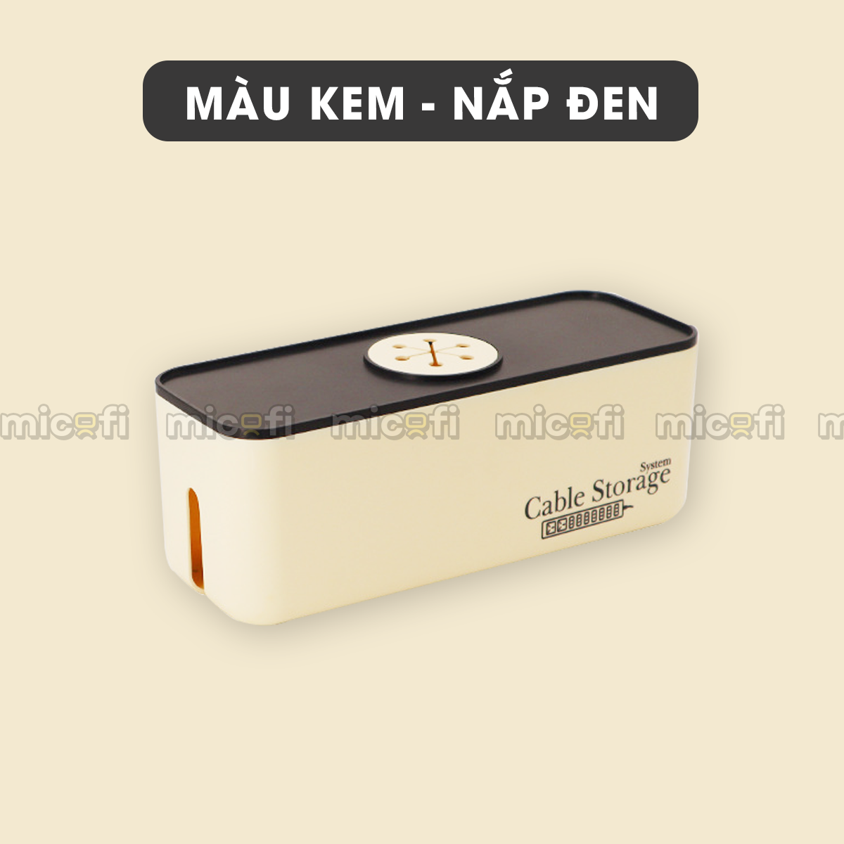 Hộp Đựng Ổ Cắm Điện Micofi Sắp Xếp Dây Cáp, Không Gian Làm Việc