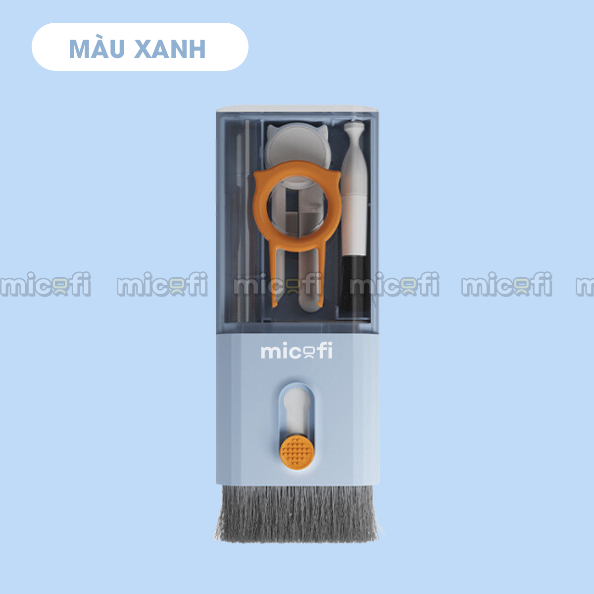 Bộ Vệ Sinh 10 trong 1 Micofi, Dụng Cụ Làm Sạch Laptop Tai Nghe, Máy Tính, Bàn Phím, Camera