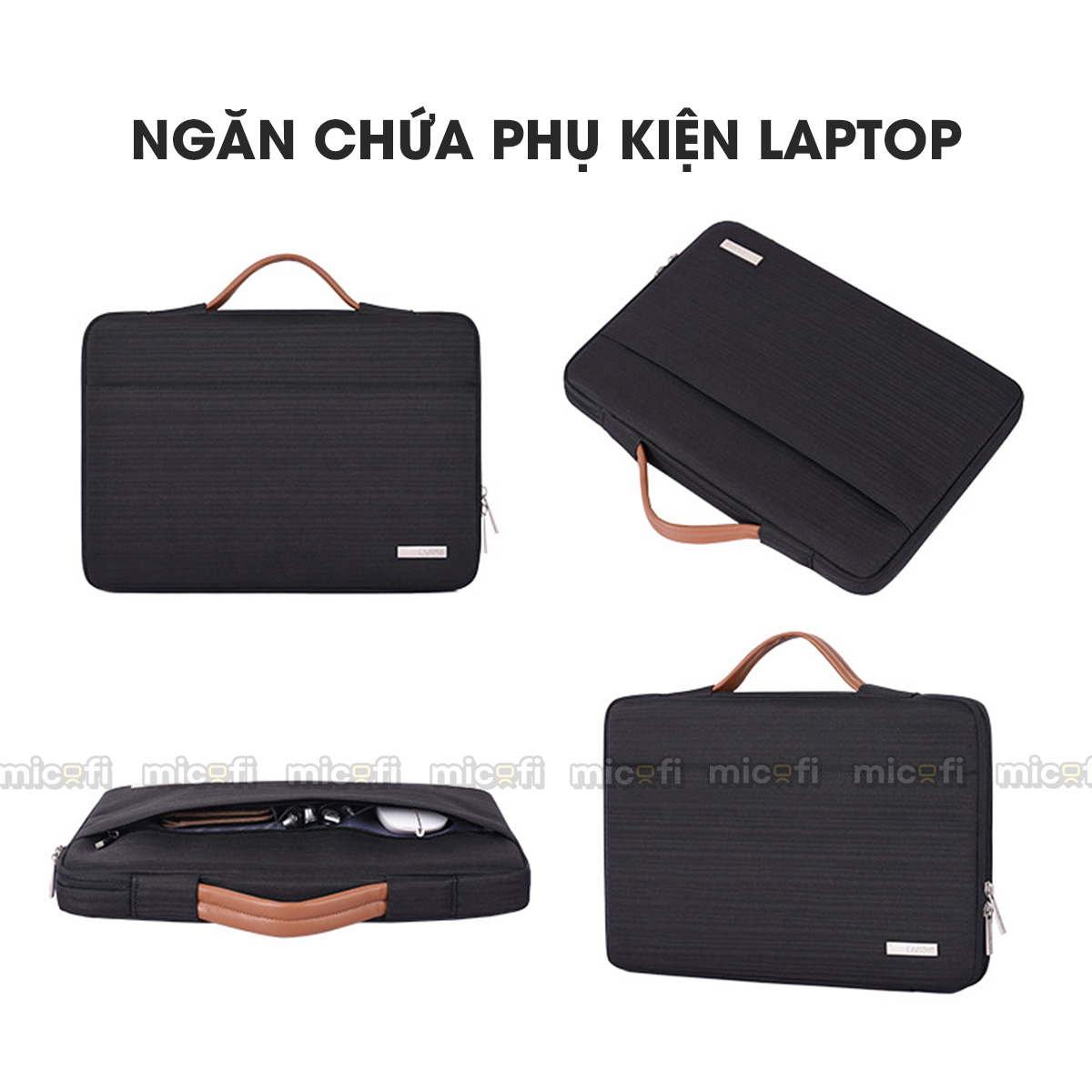 Túi Đựng Laptop Chống Sốc Micofi Bảo Vệ Máy Tính Đệm 3D Dày
