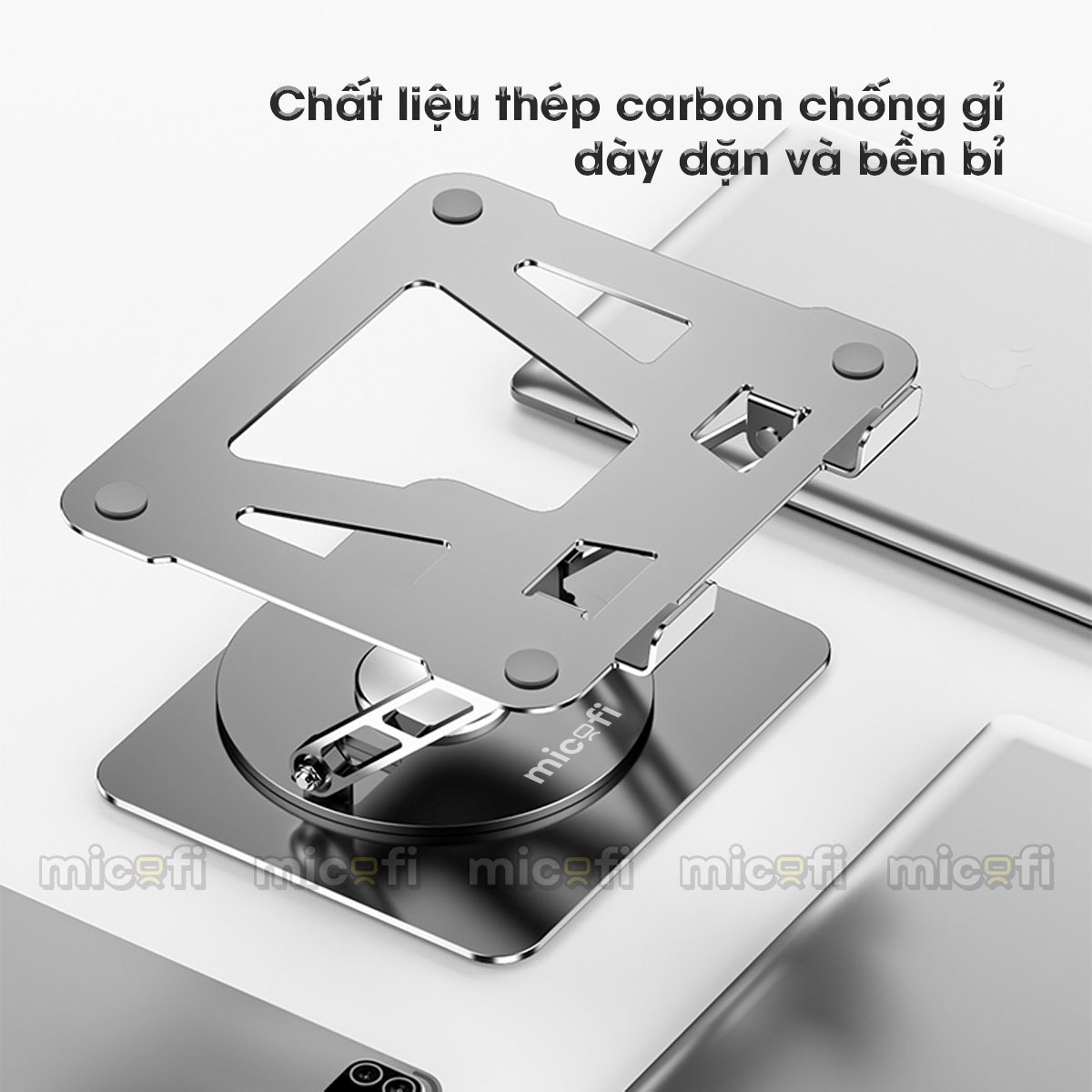 Giá Đỡ Laptop Micofi Kê Ipad, Máy Tính Bảng, Tablet Xoay 360 Độ
