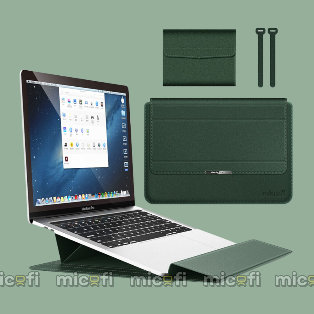 Túi Da Đựng Laptop Micofi Chống Nước Cho Máy Tính Macbook, Surface, Dell, Asus, Acer