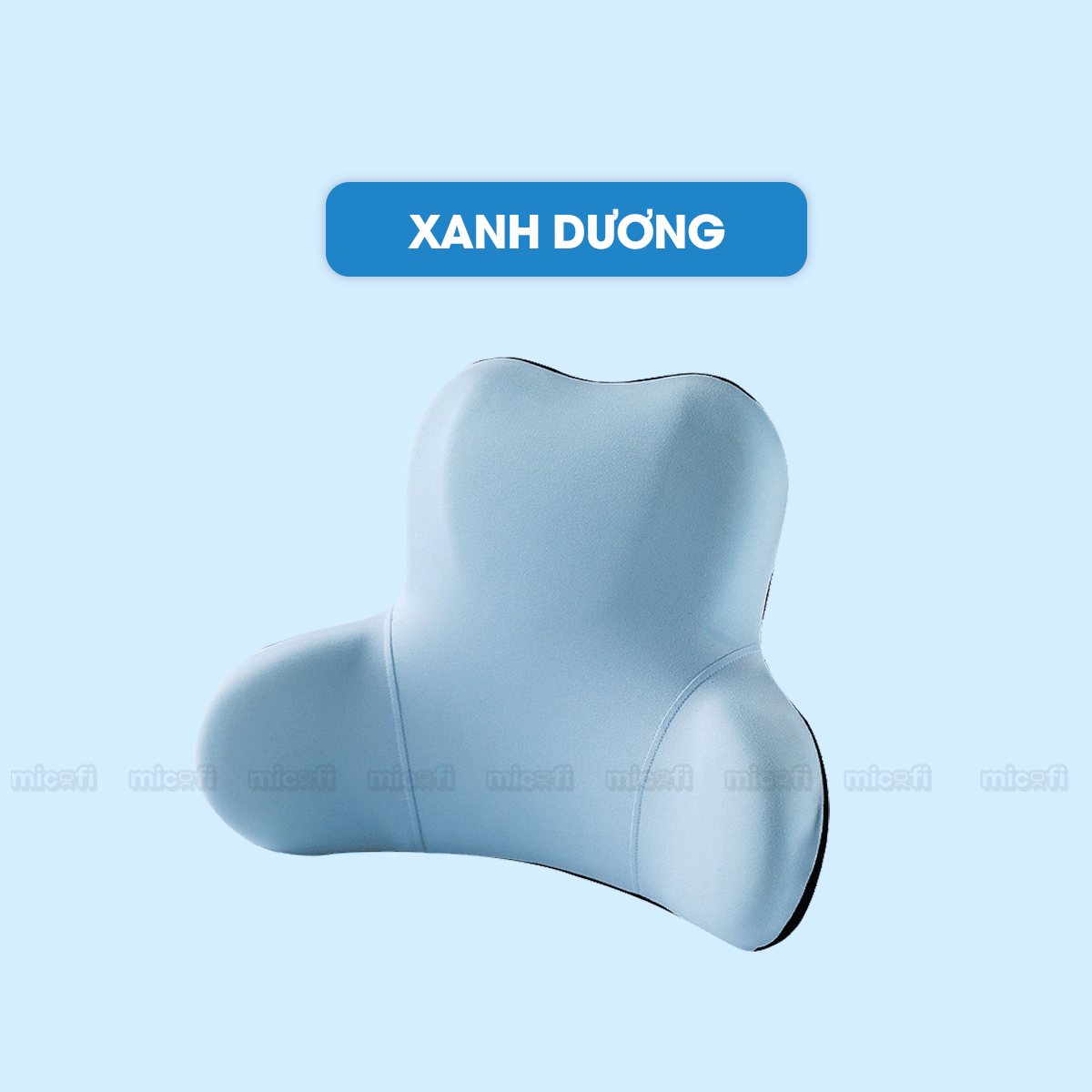 Gối Tựa Lưng Micofi Ghế Văn Phòng, Đệm Lót Ghế Ô Tô, Đệm Kê Thoát Vị Đĩa Đệm Công Thái Học Chống Đau Mỏi Lưng Thoáng Khí