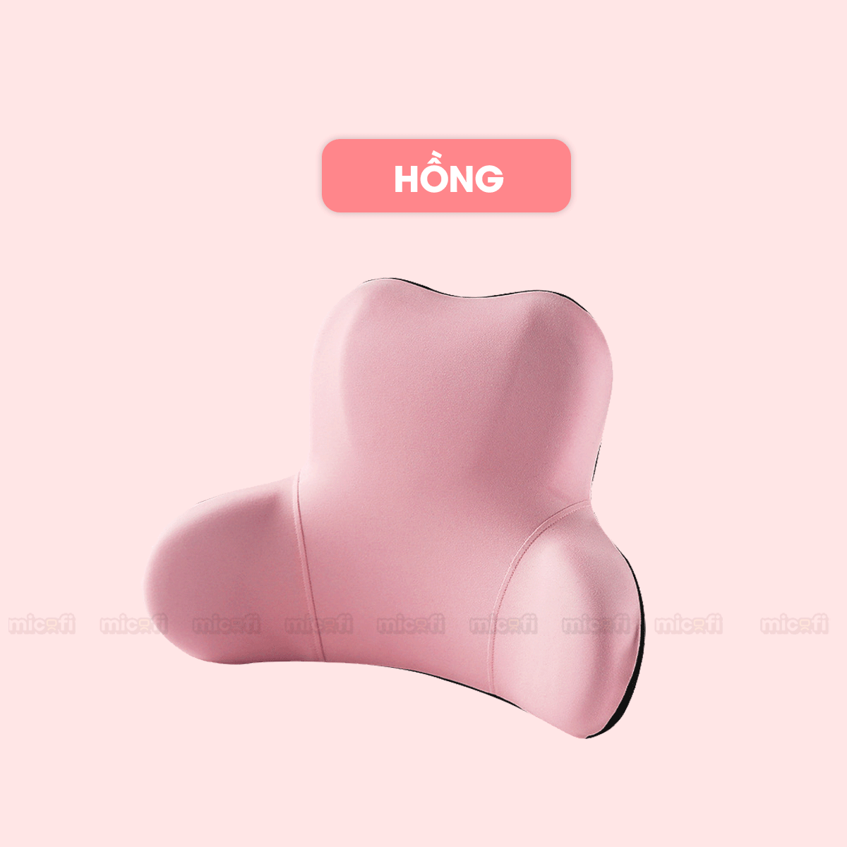 Gối Tựa Lưng Micofi Ghế Văn Phòng, Đệm Lót Ghế Ô Tô, Đệm Kê Thoát Vị Đĩa Đệm Công Thái Học Chống Đau Mỏi Lưng Thoáng Khí