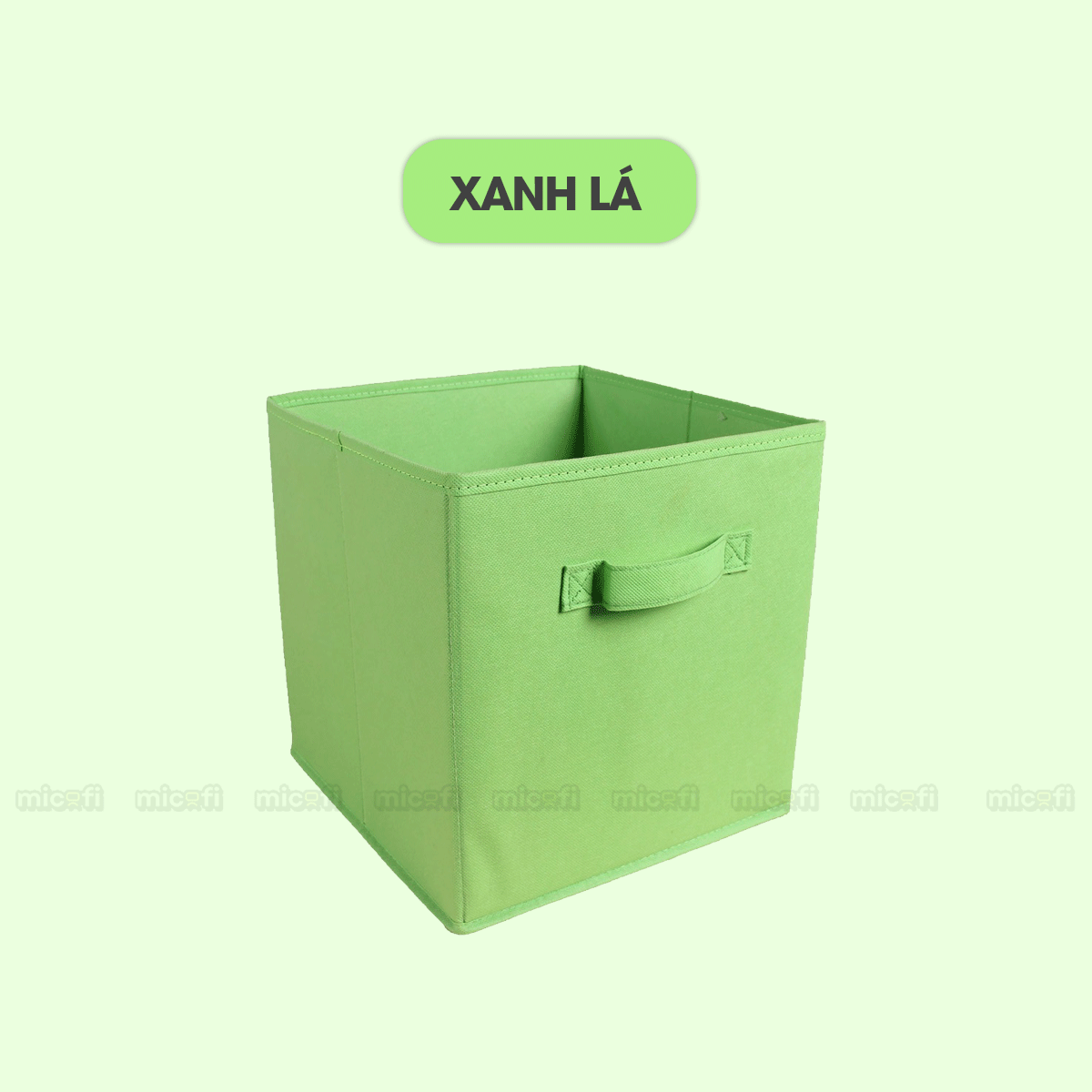 Hộp Đựng Đồ Micofi, Hộp Vải Đựng Đồ Chơi Đa Năng, Giỏ Để Cá Nhân, Thùng Vải Để Tài Liệu Có Tay Cầm Xếp Gọn