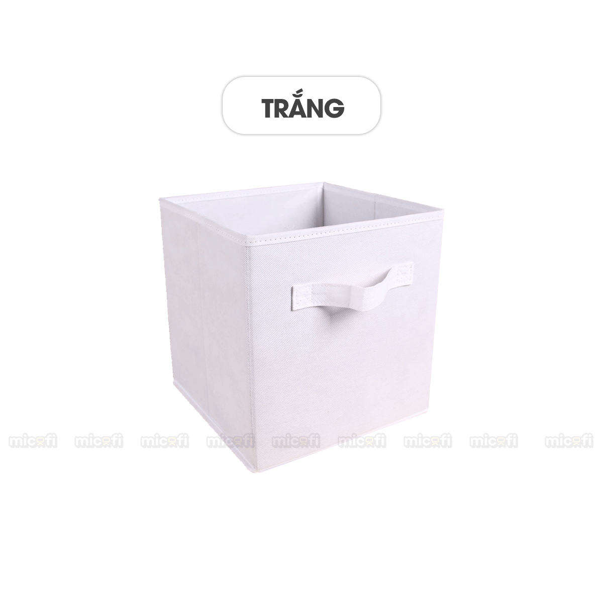 Hộp Đựng Đồ Micofi, Hộp Vải Đựng Đồ Chơi Đa Năng, Giỏ Để Cá Nhân, Thùng Vải Để Tài Liệu Có Tay Cầm Xếp Gọn