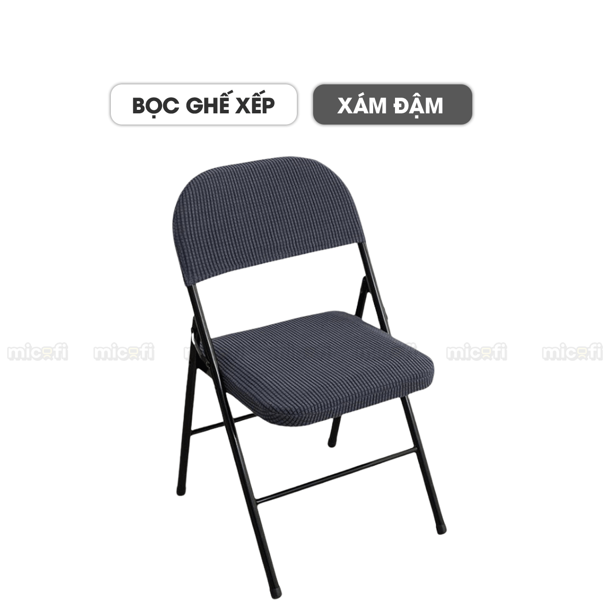 Bọc Ghế Xoay Văn Phòng Micofi Gaming, Vỏ Bọc Bằng Vải Bao Đệm Và Lưng Ghế Ngồi Xếp Chống Bụi Co Giãn Bảo Vệ Tốt