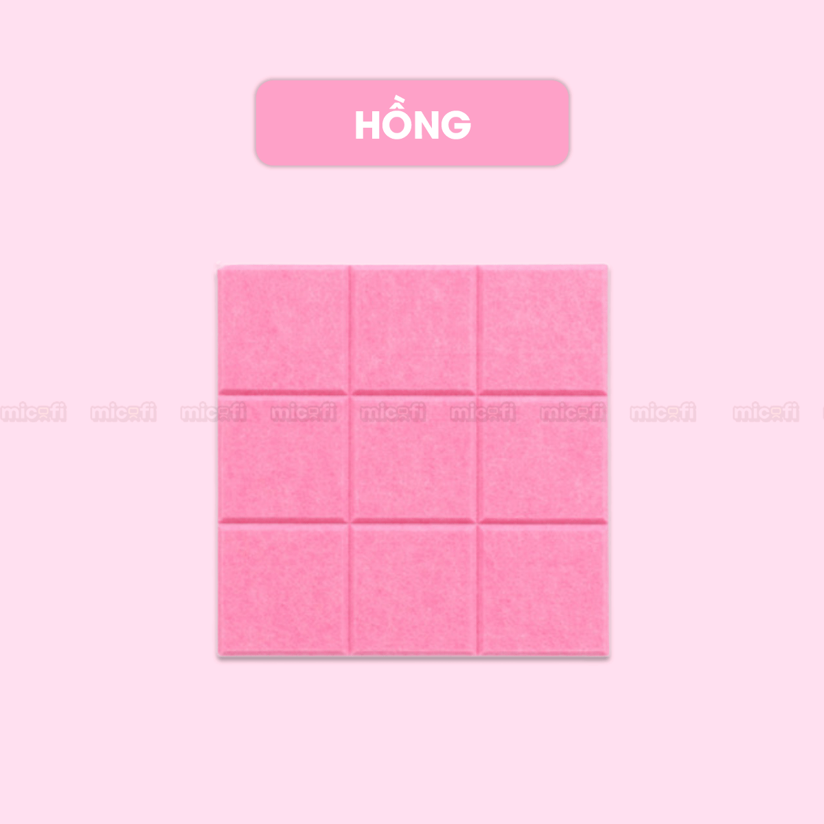 Miếng Dán Tường Micofi, Tấm Bảng Ghim Decor Tường, Bảng Ghim Nỉ Trang Trí Cửa Phòng Thông Báo, Ảnh, Note Ghi Chú