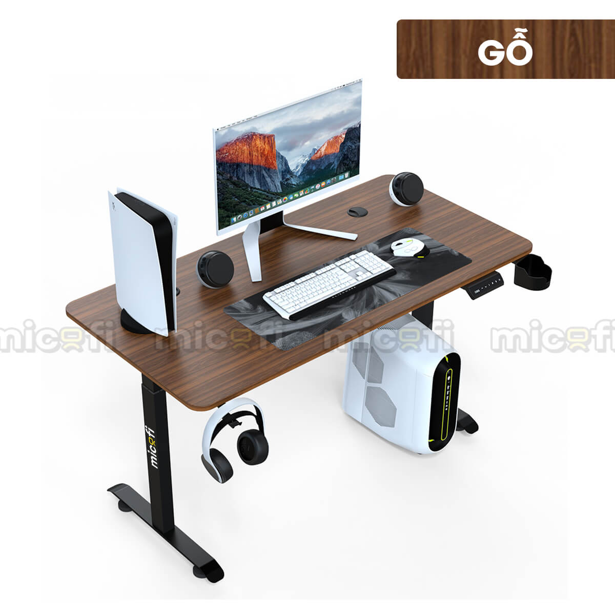 Bàn Nâng Hạ Micofi Office Desk Điện Điều Chỉnh Chiều Cao Thông Minh