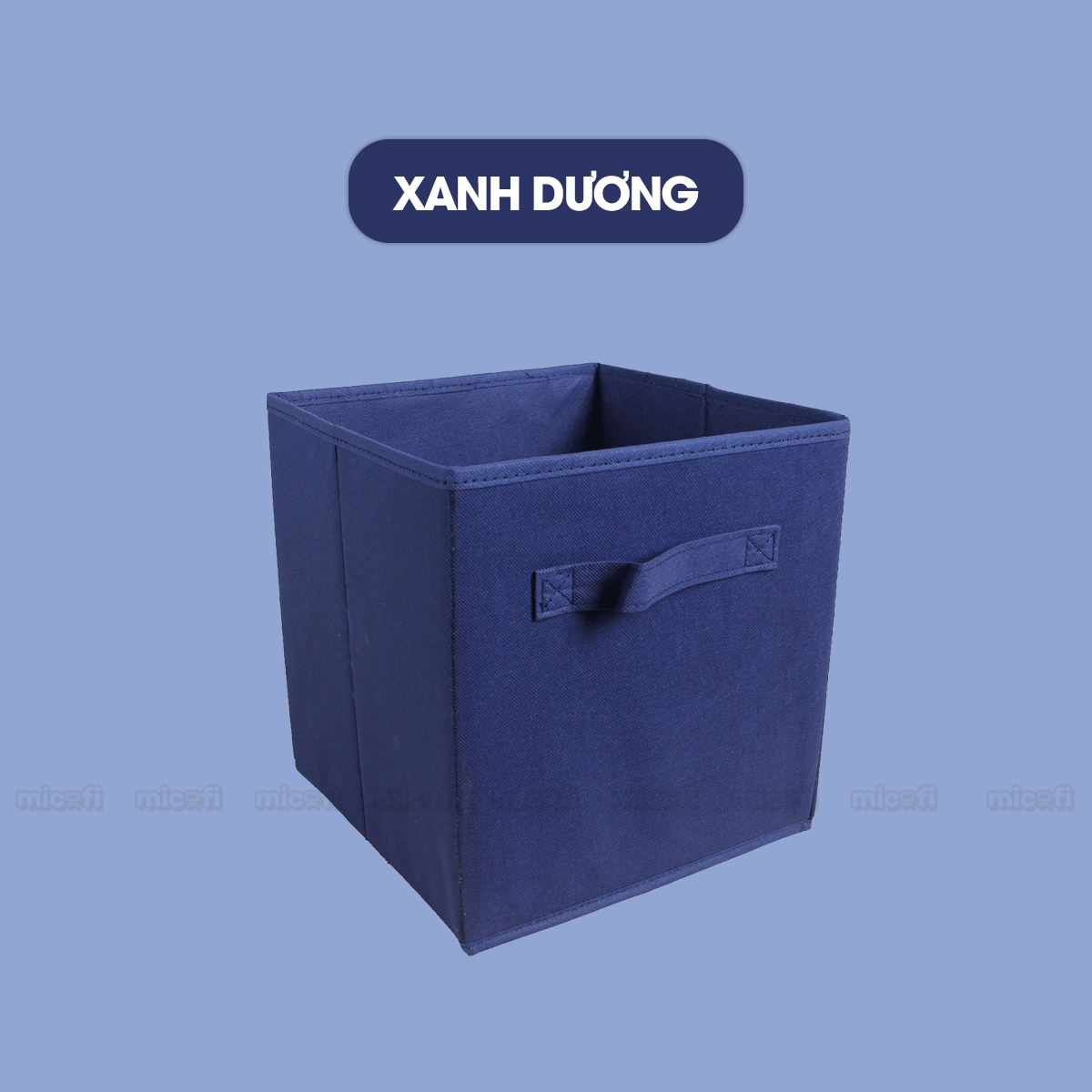 Hộp Đựng Đồ Micofi, Hộp Vải Đựng Đồ Chơi Đa Năng, Giỏ Để Cá Nhân, Thùng Vải Để Tài Liệu Có Tay Cầm Xếp Gọn