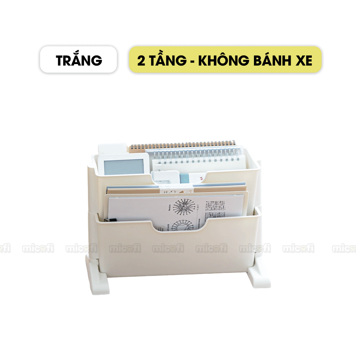 Kệ Sách Micofi, Giá Sách 3 Và 2 Tầng Có Bánh Xe, Kệ Đựng Hồ Sơ Đứng Nhiều Tầng Để Đồ Tài Liệu Giấy Tờ Văn Phòng Di Động