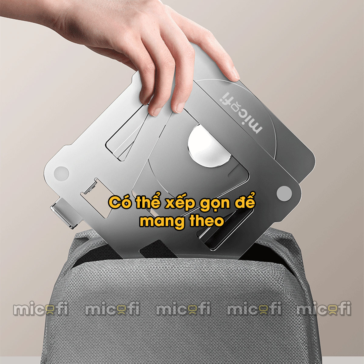 Giá Đỡ Laptop Micofi Kê Ipad, Máy Tính Bảng, Tablet Xoay 360 Độ