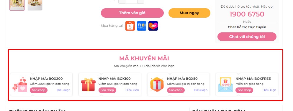 Mã khuyến mãi