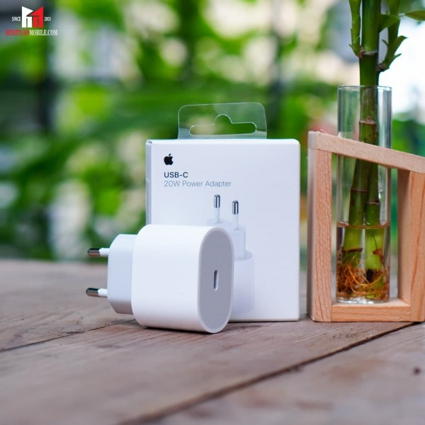 Cốc sạc nhanh Apple 20W Type-C Chính Hãng MHJE3ZA