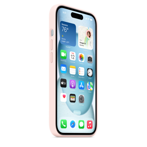 Ốp lưng MagSafe iPhone 15 Apple Silicone Chính Hãng