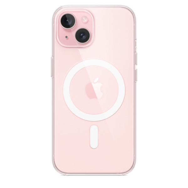 Ốp lưng MagSafe iPhone 15 Apple Clear Chính Hãng