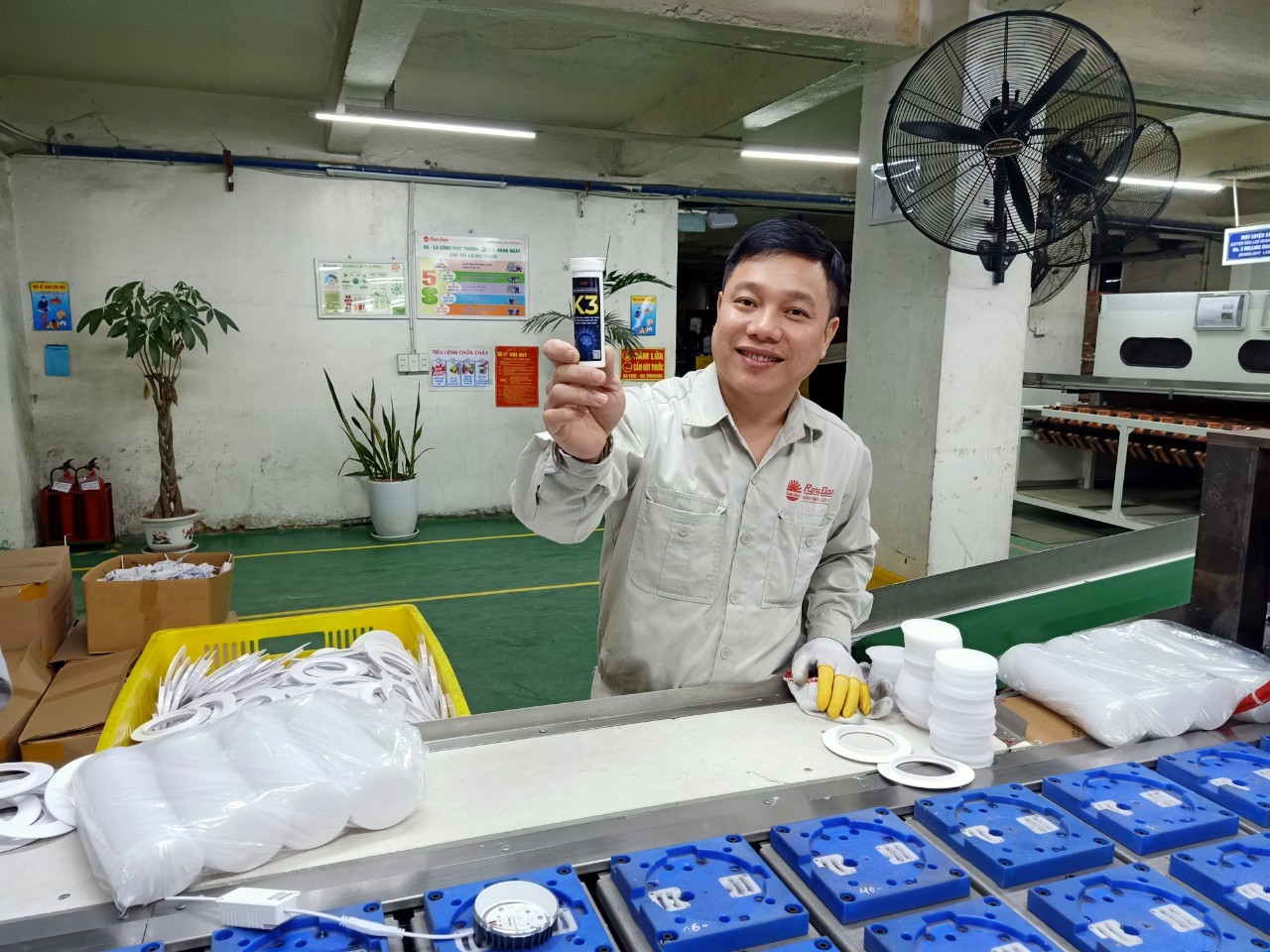 TPBVSK K3 ĐẢM BẢO AN TOÀN CHO CÔNG NHÂN, NÂNG CAO NĂNG SUẤT LAO ĐỘNG