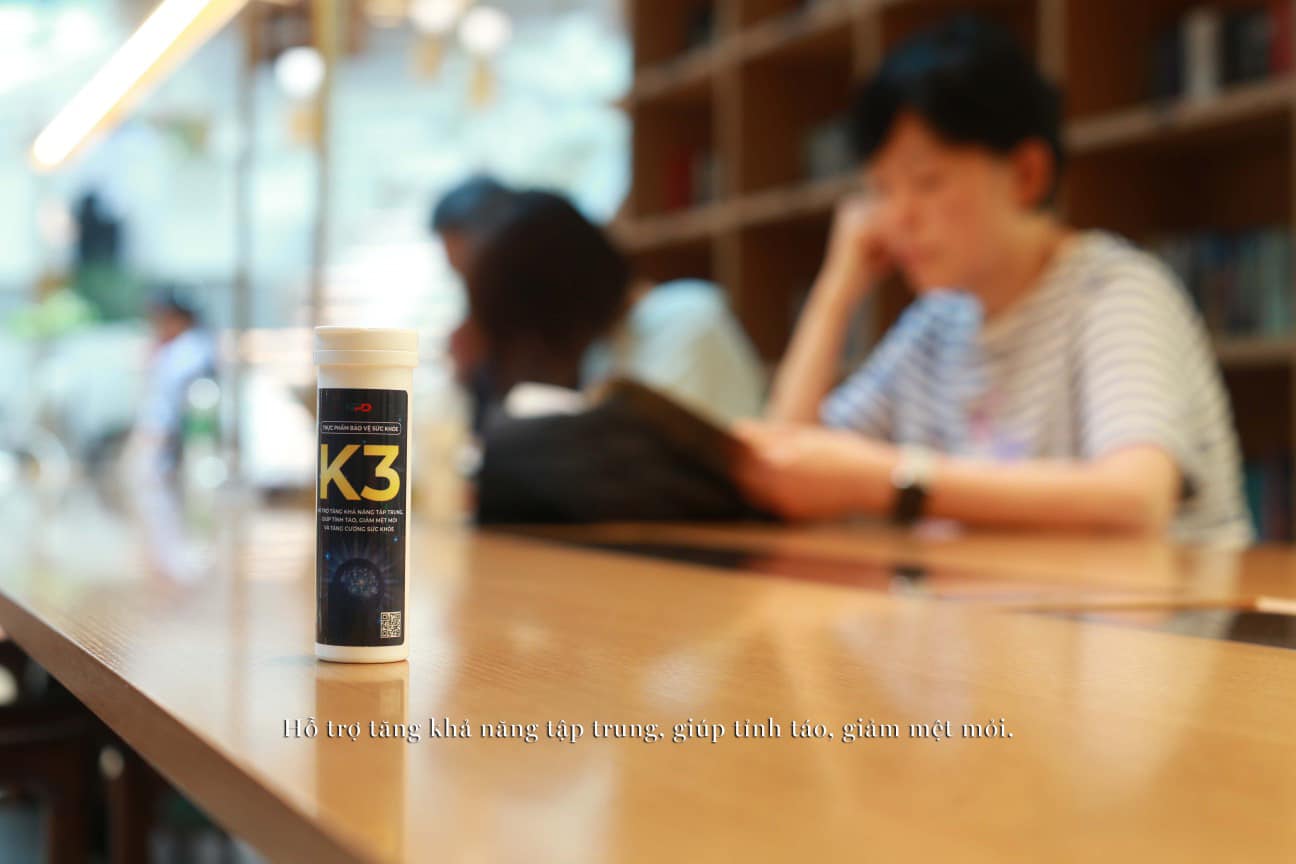 5 mẹo giúp bạn tỉnh táo khi học bài đêm – Cân nhắc lựa chọn viên nhai K3