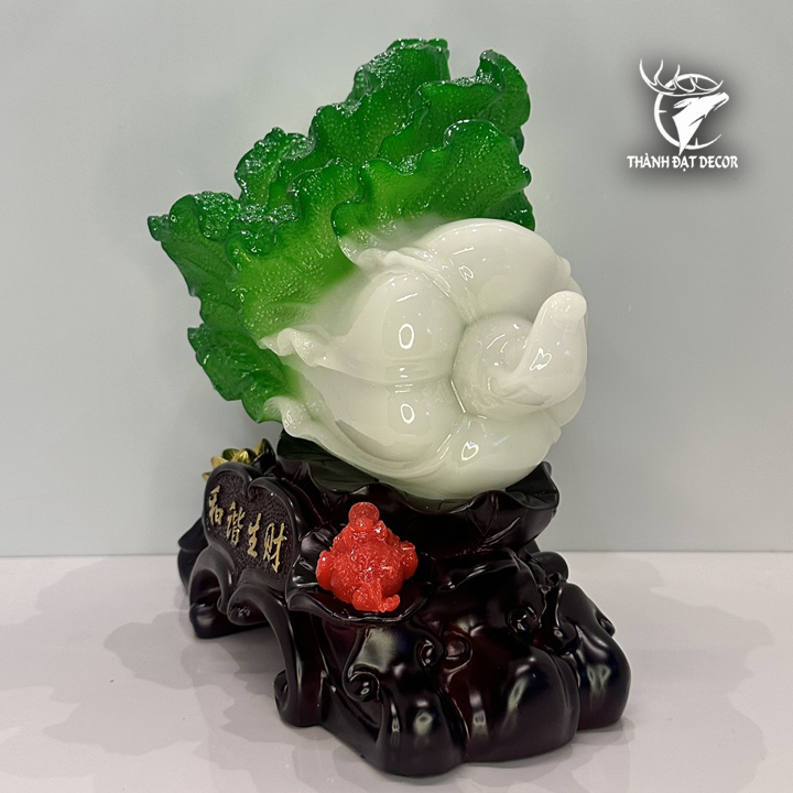 Hồ Lô Bắp Cải Cóc Đỏ Phong Thủy Size 25, Quà Tặng Tân Gia, Khai Trương, Sinh Nhật, Trang Trí Decor Nhà Cửa