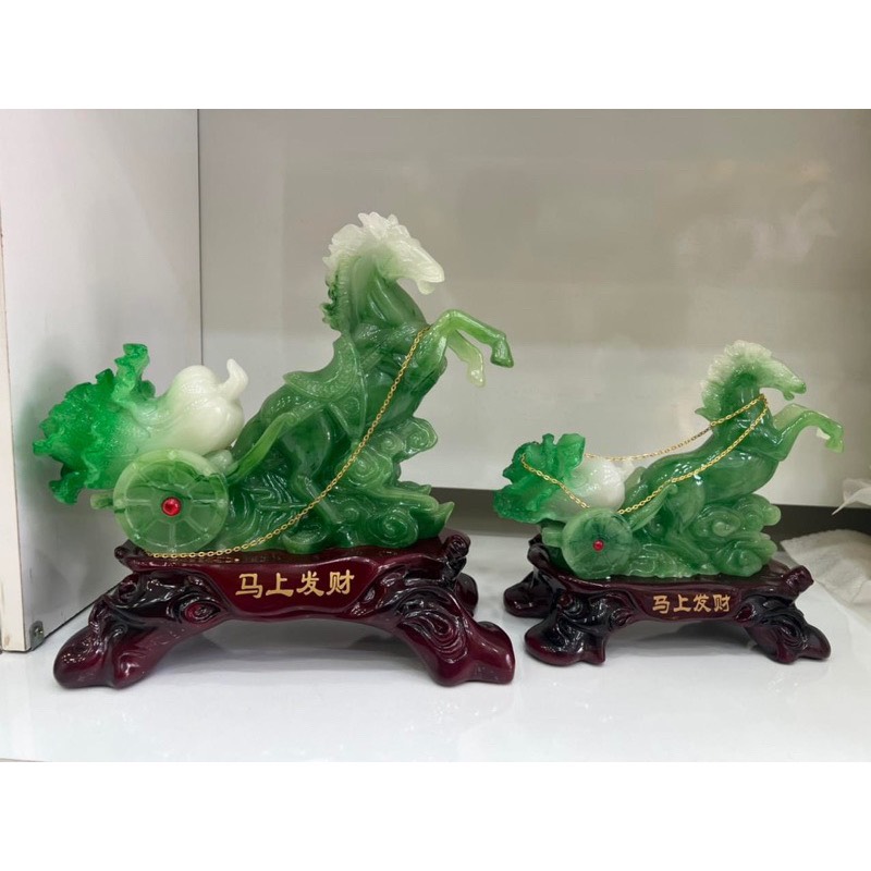 Tượng Ngựa Phong Thủy Dành Cho Người Tuổi Ngọ Size 30, Trang Trí Nhà Cửa, Quà Tặng Tân Gia Khai Trương, Mã Đáo Thành Côn