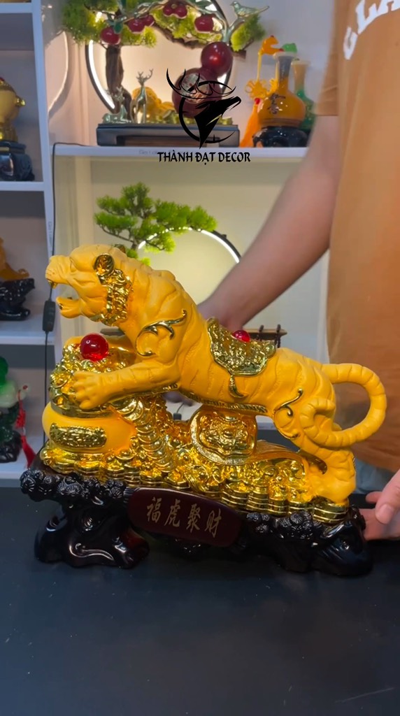 Tượng Hổ Dành Cho Người Tuổi Dần, Tượng Cọp Phong Thủy , Vật Phẩm Phong Thủy, Quà Tặng Tân Gia , Khai Trương