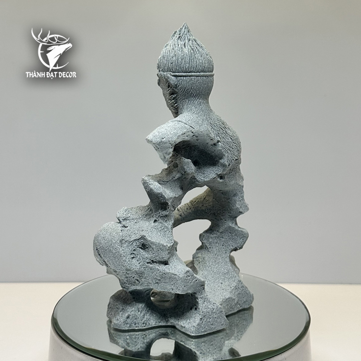 Tượng Tôn Ngộ Không Bằng Đá Sa Thạch , Đấu Chiến Thắng Phật , Tề Thiên Đại Thánh Trang Trí Tiểu Cảnh