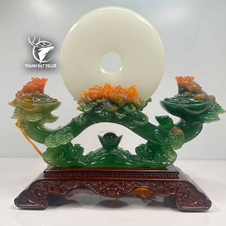 Tượng Cóc Ngậm Tiền Đĩa Ngọc Như Ý Chiêu Tài – Biểu Tượng Thu Hút Tài Lộc & Bình An Gia Đạo