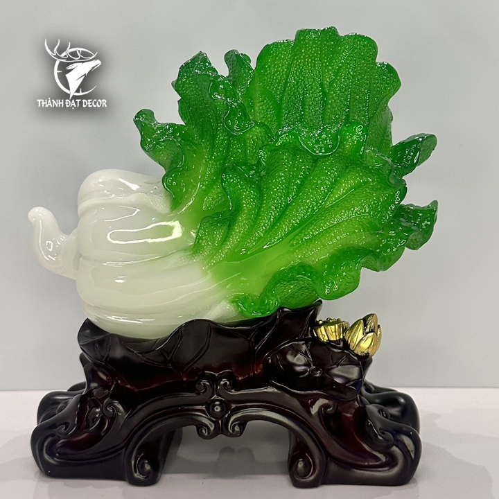 Hồ Lô Bắp Cải Cóc Đỏ Phong Thủy Size 25, Quà Tặng Tân Gia, Khai Trương, Sinh Nhật, Trang Trí Decor Nhà Cửa