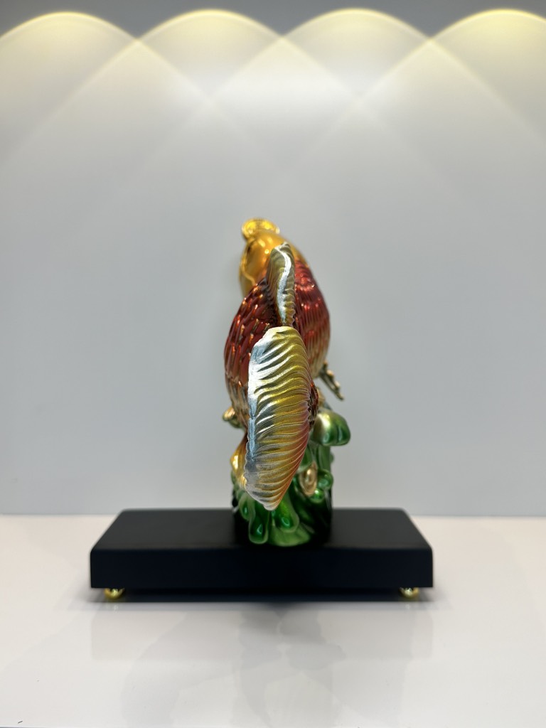 Tượng Phong Thủy Cá Rồng Kim Long Chiêu Tài , Quà Tặng Tân Gia Khai Trương Trang Trí Nhà Cửa