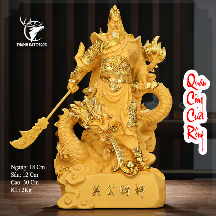 Tượng Quan Công Quan Vân Trường Cưỡi Rồng, Quà Tặng Tân Gia Khai Trương Sinh Nhật Ý Nghĩa