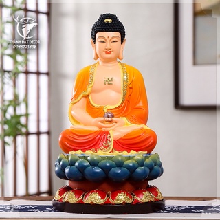 Tượng Tam Thế Phật Quan Âm Bồ Tát , Phật A Di Đà, Địa Tạng Chất Liệu Polyresin Size 30Cm , Tượng Thờ Cúng , Quà Tặng