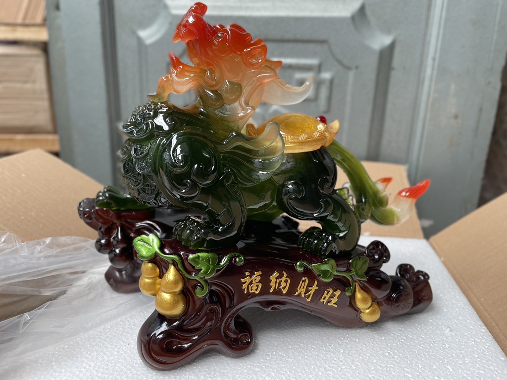 Tượng Tỳ Hưu Trấn Trạch Chiêu Tài, Tượng Phong Thuỷ Bàn Thờ Thần Tài Thổ Địa