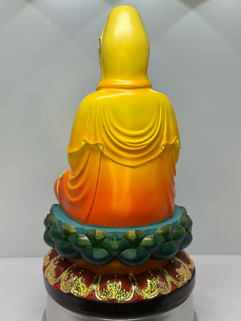 Tượng Tam Thế Phật Quan Âm Bồ Tát , Phật A Di Đà, Địa Tạng Chất Liệu Polyresin Size 30Cm , Tượng Thờ Cúng , Quà Tặng
