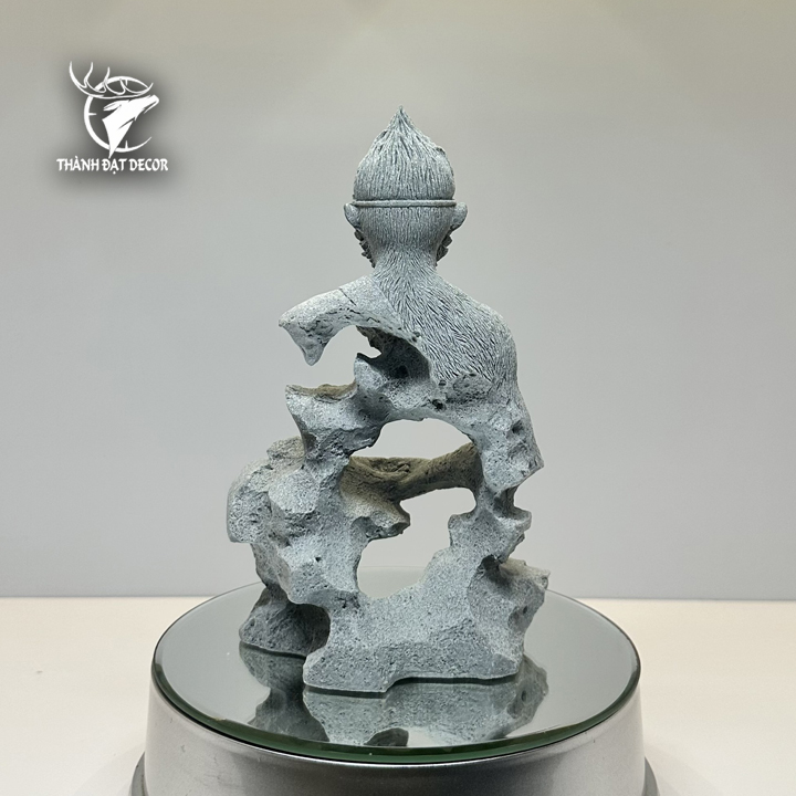 Tượng Tôn Ngộ Không Bằng Đá Sa Thạch , Đấu Chiến Thắng Phật , Tề Thiên Đại Thánh Trang Trí Tiểu Cảnh