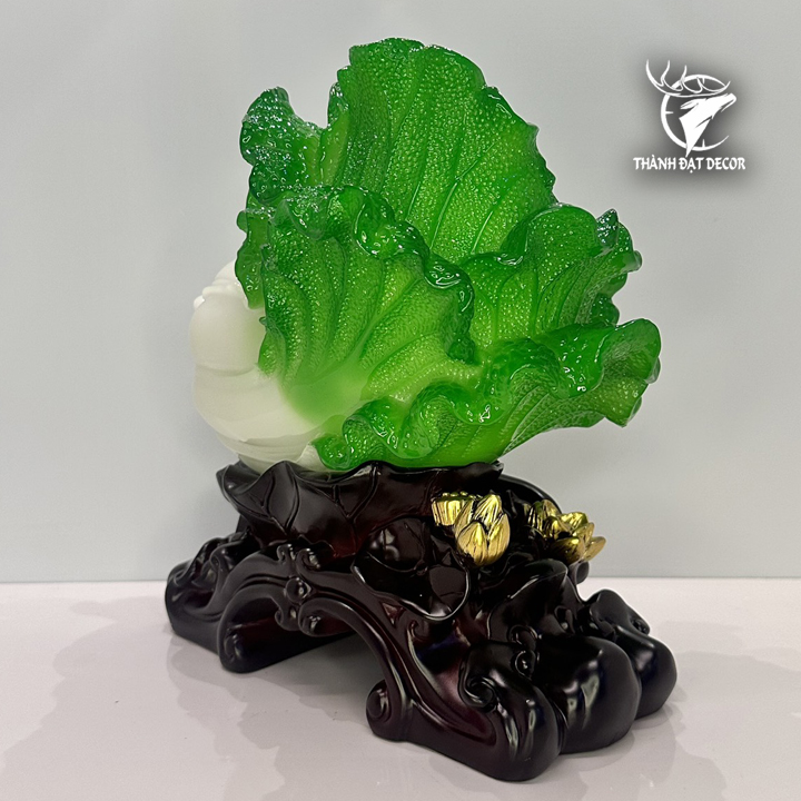 Hồ Lô Bắp Cải Cóc Đỏ Phong Thủy Size 25, Quà Tặng Tân Gia, Khai Trương, Sinh Nhật, Trang Trí Decor Nhà Cửa