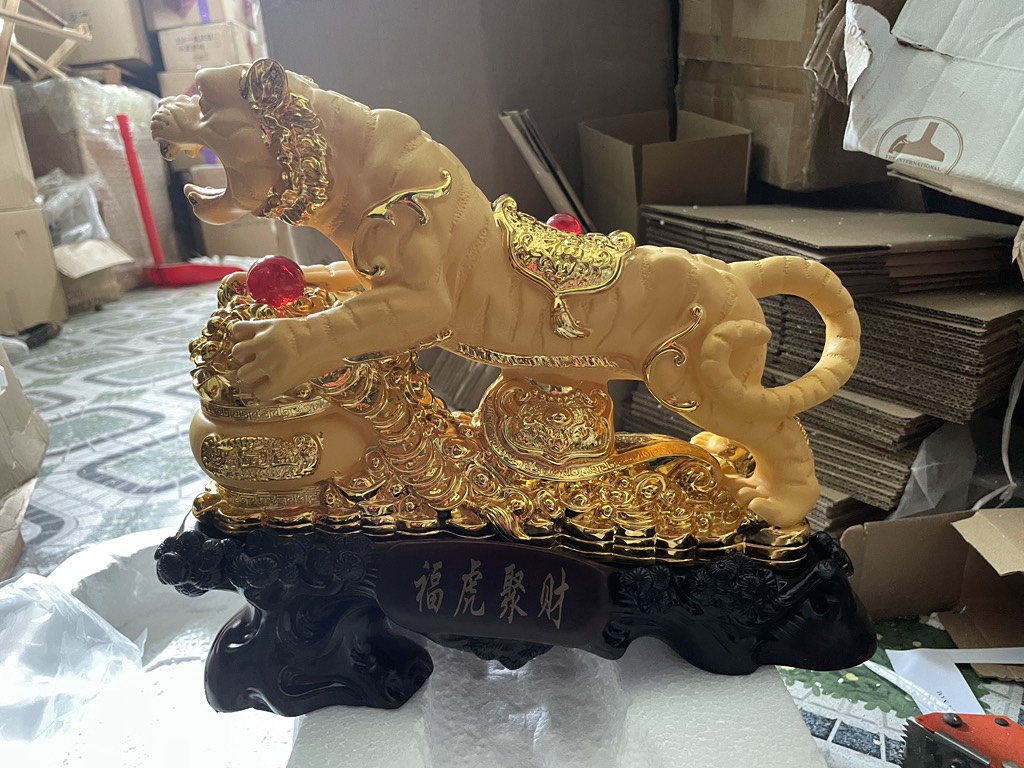 Tượng Hổ Dành Cho Người Tuổi Dần, Tượng Cọp Phong Thủy , Vật Phẩm Phong Thủy, Quà Tặng Tân Gia , Khai Trương