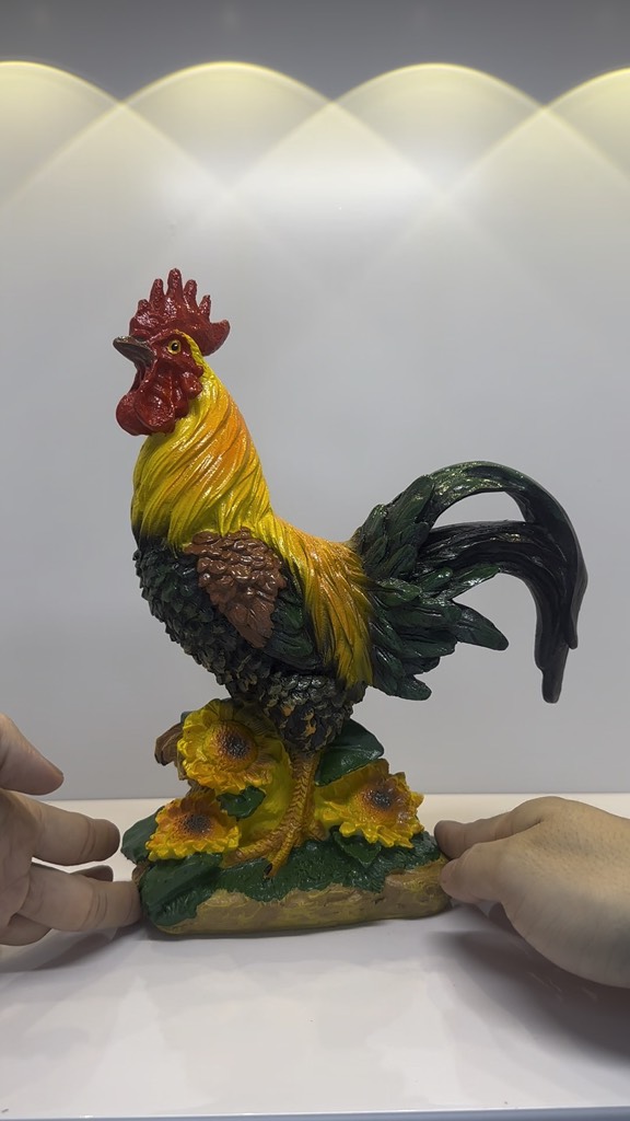 Tượng Gà Phong Thủy Dành Cho Người Tuổi Dậu, Trang Trí Nhà Cửa, Quà Tặng Sinh Nhật, Tân Gia, Khai Trương