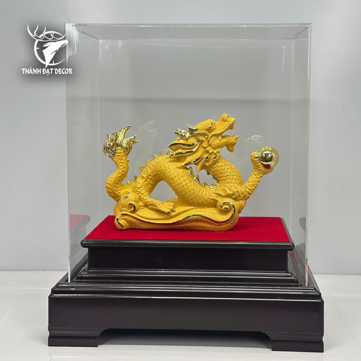 Hộp Quà Tượng Rồng Như Ý Chiêu Tài – Decor Phong Thủy, Quà Tặng Tân Gia Khai Trương, Sinh Nhật