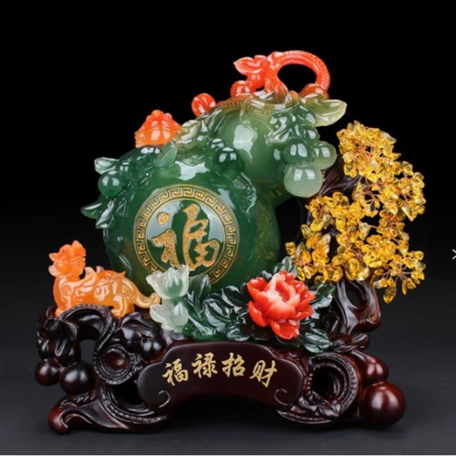 Tượng Phong Thủy Hồ Lô | Hoa Mẫu Đơn | Thiềm Thừ | Tỳ Hưu | Cây Tài Lộc May Mắn Phong Thủy
