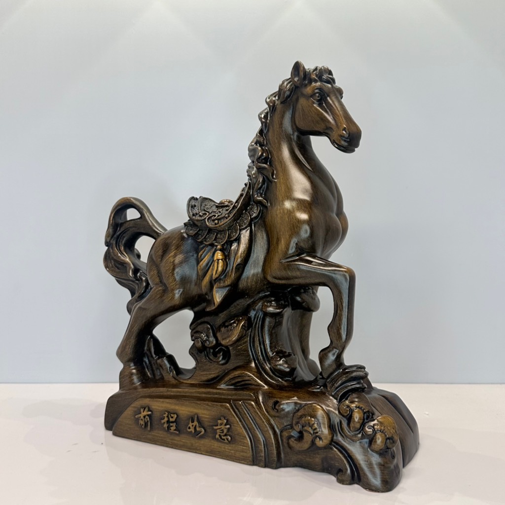 Tượng Ngựa Phong Thủy Dành Cho Người Tuổi Ngọ , Quà Tặng Sinh Nhật, Tân Gia Trang Trí Nội Thất