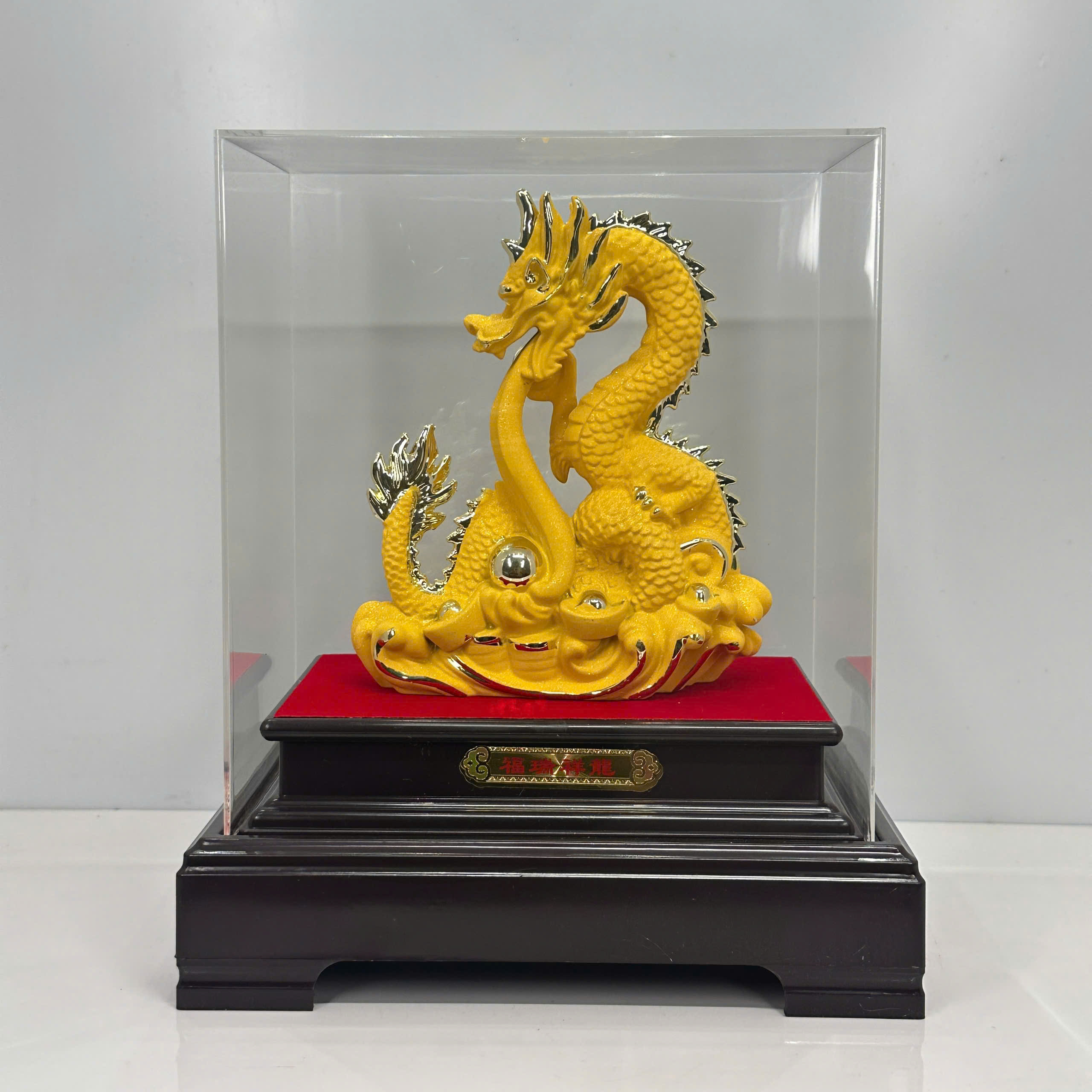 Hộp Quà Tượng Rồng Như Ý Chiêu Tài – Decor Phong Thủy, Quà Tặng Tân Gia Khai Trương, Sinh Nhật