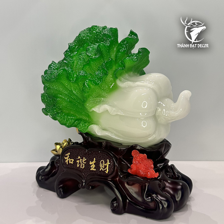 Hồ Lô Bắp Cải Cóc Đỏ Phong Thủy Size 25, Quà Tặng Tân Gia, Khai Trương, Sinh Nhật, Trang Trí Decor Nhà Cửa