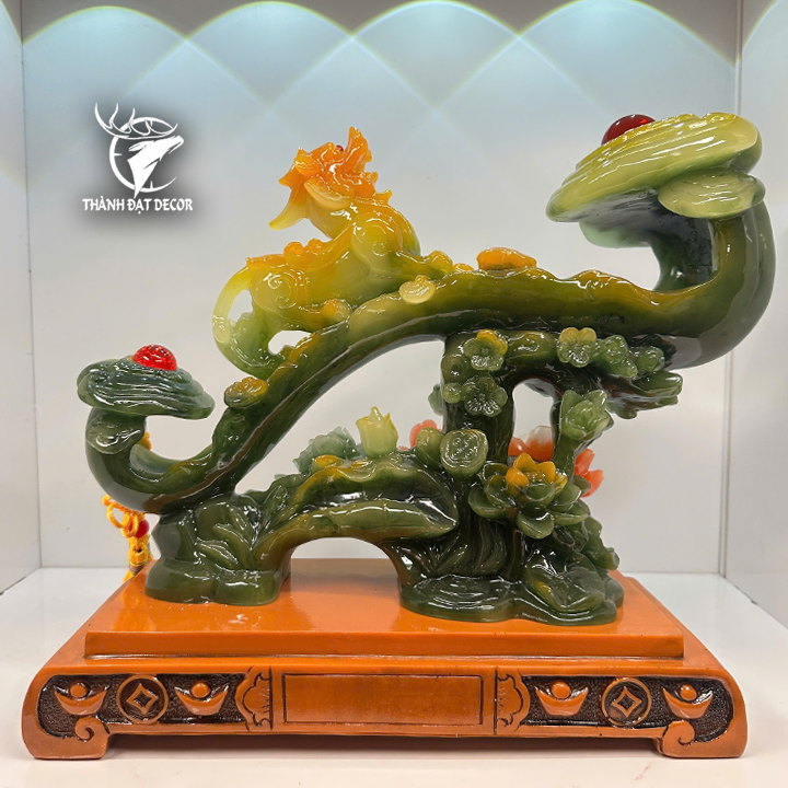 Tượng Phong Thủy Trượng Như Ý, Thu Hút May Mắn, Công Danh , Quà Tặng Tân Gia Khai Trương Sinh Nhật