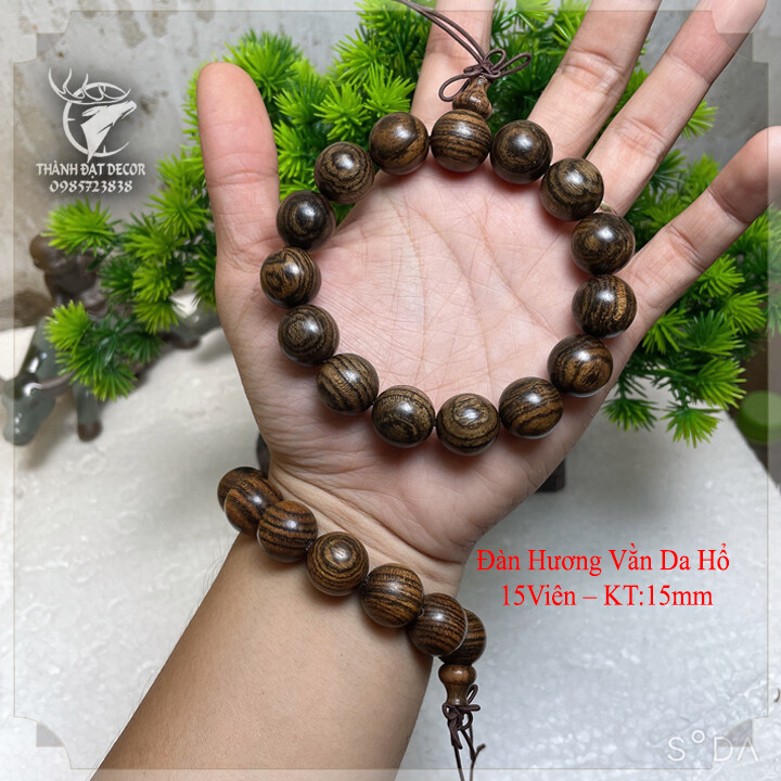 Vòng Đeo Tay Phong Thủy Bằng Gỗ Đàn Hương, Gỗ Lê Miến Điện Thời Trang, Phù hợp Nam Nữ, Mang Lại May Mắn, Bình An