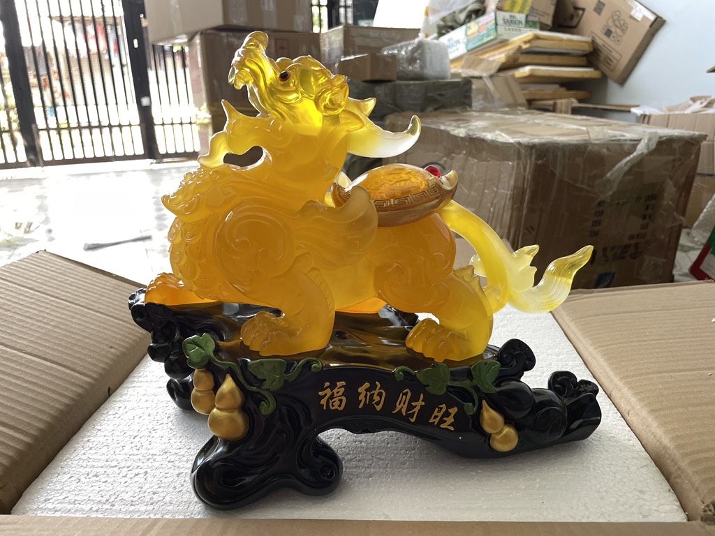 Tượng Tỳ Hưu Trấn Trạch Chiêu Tài, Tượng Phong Thuỷ Bàn Thờ Thần Tài Thổ Địa