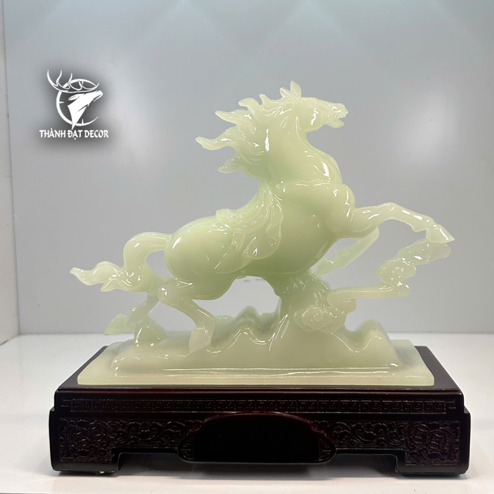 Tượng Ngựa Phong Thủy Mã Đáo Thành Công, Quà Tặng Tân Gia Khai Trương Sinh Nhật Decor Trang Trí Nhà