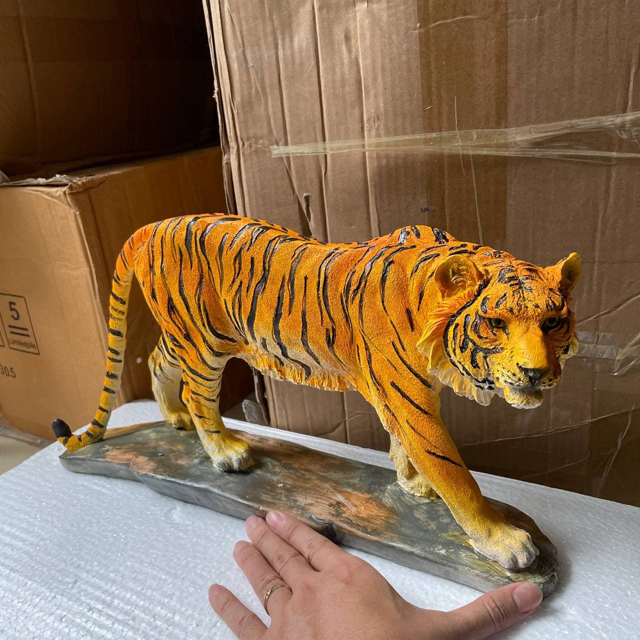 Tượng Hổ Dành Cho Người Tuổi Dần Size 44cm, Tượng Cọp Phong Thủy , Vật Phẩm Phong Thủy, Quà Tặng Tân Gia , Khai Trương