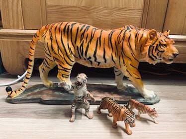 Tượng Hổ Dành Cho Người Tuổi Dần Size 44cm, Tượng Cọp Phong Thủy , Vật Phẩm Phong Thủy, Quà Tặng Tân Gia , Khai Trương