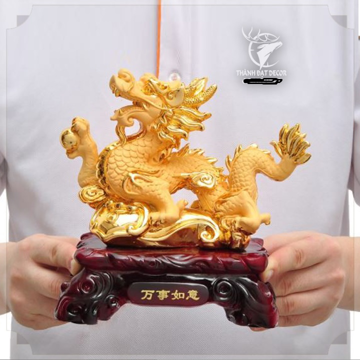Tượng Con Rồng Tượng Phong Thủy Dành Cho Người Tuổi Thìn, Quà Tặng Trang Trí Nhà Cửa, Tân Gia, Khai Trương, Sinh Nhật