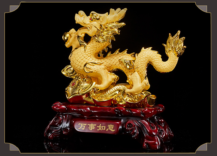 Tượng Con Rồng Tượng Phong Thủy Dành Cho Người Tuổi Thìn, Quà Tặng Trang Trí Nhà Cửa, Tân Gia, Khai Trương, Sinh Nhật