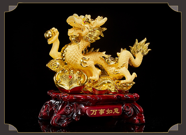 Tượng Con Rồng Tượng Phong Thủy Dành Cho Người Tuổi Thìn, Quà Tặng Trang Trí Nhà Cửa, Tân Gia, Khai Trương, Sinh Nhật